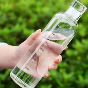 Plastic Aqua Water Bottle